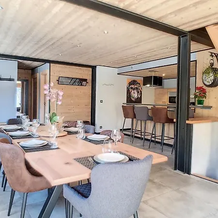Bas-thex 8-10 Pers Jean D'aulps- Proche Morzine-wifi シャレー